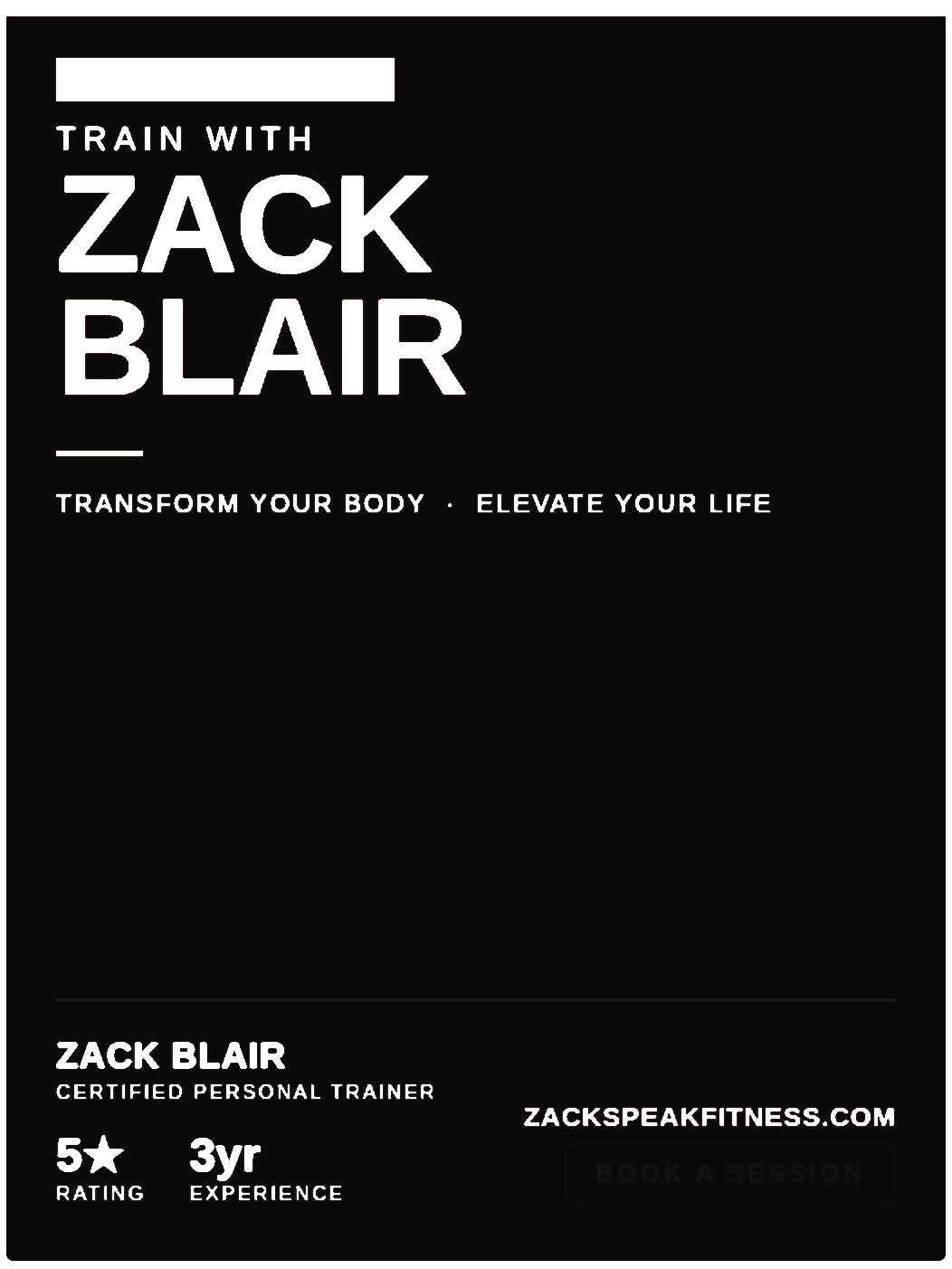Zack - Professional Personal Trainer